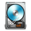 HD Open Drive Blue Icon 64x64 png